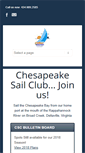 Mobile Screenshot of chesapeakesailclub.com